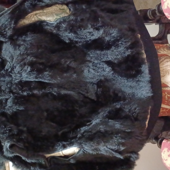 Man's leather and fur jacket - Picture 2 of 5